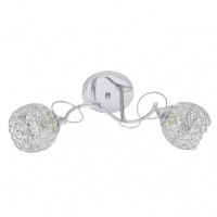 Distribuidor - Lâmpadas Diversas | Lâmpadas Modernas | LAMPARA LALIBELA 2XE14 CROMO 22X51X14,5 CM Ref: 154952020